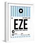 EZE Buenos Aires Luggage Tag I-NaxArt-Framed Art Print