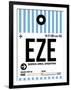 EZE Buenos Aires Luggage Tag I-NaxArt-Framed Art Print