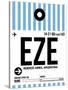 EZE Buenos Aires Luggage Tag I-NaxArt-Stretched Canvas