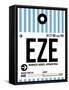 EZE Buenos Aires Luggage Tag I-NaxArt-Framed Stretched Canvas