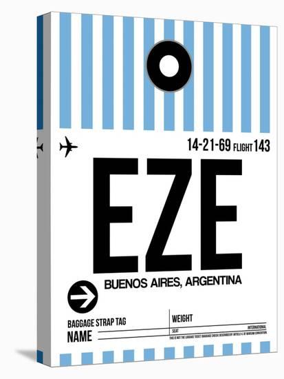 EZE Buenos Aires Luggage Tag I-NaxArt-Stretched Canvas