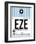 EZE Buenos Aires Luggage Tag I-NaxArt-Framed Art Print