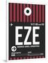 EZE Buenos Aires Luggage Tag II-NaxArt-Framed Art Print