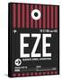 EZE Buenos Aires Luggage Tag II-NaxArt-Framed Stretched Canvas