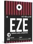 EZE Buenos Aires Luggage Tag II-NaxArt-Stretched Canvas