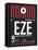 EZE Buenos Aires Luggage Tag II-NaxArt-Framed Stretched Canvas