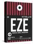 EZE Buenos Aires Luggage Tag II-NaxArt-Stretched Canvas