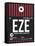 EZE Buenos Aires Luggage Tag II-NaxArt-Framed Stretched Canvas