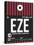 EZE Buenos Aires Luggage Tag II-NaxArt-Stretched Canvas