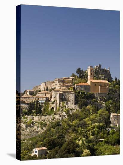 Eze Village, Alpes Maritimes, Provence, Cote d'Azur, French Riviera, France, Europe-Sergio Pitamitz-Stretched Canvas