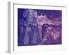 Ezekiel Kneeling By the Death-Bed of his Wife by William Blake-William Blake-Framed Giclee Print