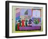 Ezekiel Prophesying to the Elders of Israel While Captive in Babylon, C600 BC-null-Framed Giclee Print