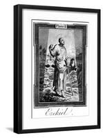 Ezekiel, Prophet-null-Framed Art Print