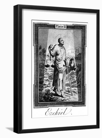 Ezekiel, Prophet-null-Framed Art Print