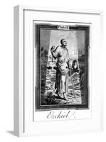 Ezekiel, Prophet-null-Framed Art Print