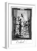 Ezekiel, Prophet-null-Framed Art Print