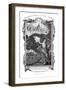 Ezekiel's Vision of a Chariot in the Sky and a Hand in the Clouds Holding Out a Book to Him, 1804-null-Framed Giclee Print