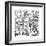 Ezekiel's Vision of Chariot in Sky, C614 BC-null-Framed Giclee Print