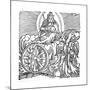 Ezekiel's Vision of Chariot in Sky, C614 BC-null-Mounted Giclee Print