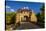 Ezelpoort or Donkey's gate, fortified gate, Bruges, West Flanders, Belgium.-Michael DeFreitas-Stretched Canvas