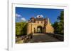 Ezelpoort or Donkey's gate, fortified gate, Bruges, West Flanders, Belgium.-Michael DeFreitas-Framed Photographic Print