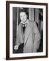 Ezra Pound, American Born Modernist Poet Who Embraced European Fascism in the 1930s-null-Framed Photo