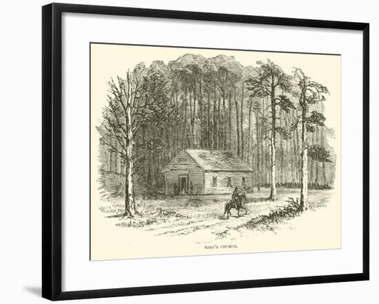 Ezra's Church, August 1864-null-Framed Giclee Print