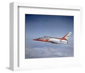 F-100 Super Sabre fighter-bomber-null-Framed Art Print