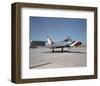 F-100 Super Sabre supersonic plane-null-Framed Art Print