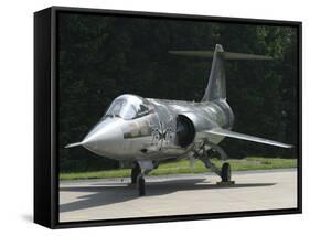 F-104G Starfighter of the German Air Force-Stocktrek Images-Framed Stretched Canvas