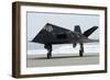 F-117 Nighthawk Stealth Fighter at its Retirement Ceremony, Ohio, 2009-null-Framed Photo