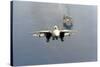 F-14 Tomcat Fighter after Takes Off from USS America, 1984-null-Stretched Canvas