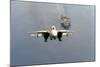 F-14 Tomcat Fighter after Takes Off from USS America, 1984-null-Mounted Photo