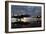 F-15 Strike Eagle Fighters at Mountain Home Air Force Base Idaho at Sunset, 2010-null-Framed Photo