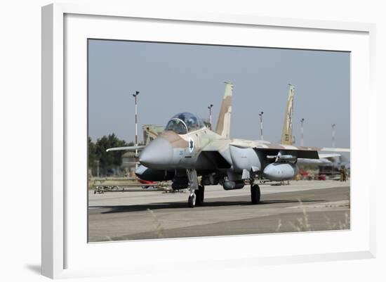 F-15I Ra'Am from the Israeli Air Force at Decimomannu Air Base-Stocktrek Images-Framed Photographic Print