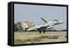 F-15I Ra'Am from the Israeli Air Force Landing at Decimomannu Air Base-Stocktrek Images-Framed Stretched Canvas