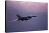 F-16 Fighting Falcon Takes Off on a Combat Mission in Former Yugoslavia, April 1999-null-Stretched Canvas