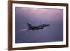 F-16 Fighting Falcon Takes Off on a Combat Mission in Former Yugoslavia, April 1999-null-Framed Photo