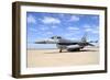 F-16A Falcon from the Portuguese Air Force at Moron Air Base, Spain-Stocktrek Images-Framed Photographic Print