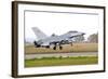 F-16A Mlu Falcon from the Royal Danish Air Force Landing at Grosseto Air Base-Stocktrek Images-Framed Photographic Print