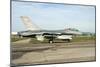F-16A Mlu Falcon from the Royal Danish Air Force Taxiing at Grosseto Air Base-Stocktrek Images-Mounted Photographic Print