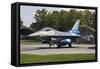 F-16Am of the Belgian Air Force-null-Framed Stretched Canvas