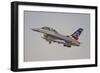 F-16B Fighting Falcon of the Royal Danish Air Force-Stocktrek Images-Framed Photographic Print