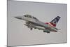 F-16B Fighting Falcon of the Royal Danish Air Force-Stocktrek Images-Mounted Photographic Print