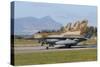 F-16B Netz Aircraft from the Israeli Air Force at Decimomannu Air Base, Italy-Stocktrek Images-Stretched Canvas
