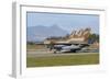 F-16B Netz Aircraft from the Israeli Air Force at Decimomannu Air Base, Italy-Stocktrek Images-Framed Photographic Print