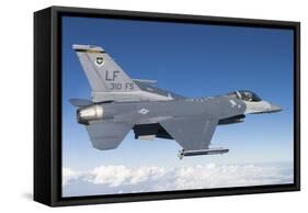 F-16C Fighting Falcon During a Sortie over Arizona-null-Framed Stretched Canvas