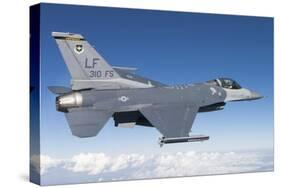 F-16C Fighting Falcon During a Sortie over Arizona-null-Stretched Canvas