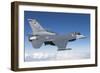 F-16C Fighting Falcon During a Sortie over Arizona-null-Framed Photographic Print