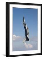 F-16C Fighting Falcon During a Sortie over Arizona-null-Framed Photographic Print